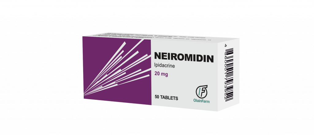 НЕЙРОМИДИН® (20 мг N50) - Акционерное общество Олайнфарм