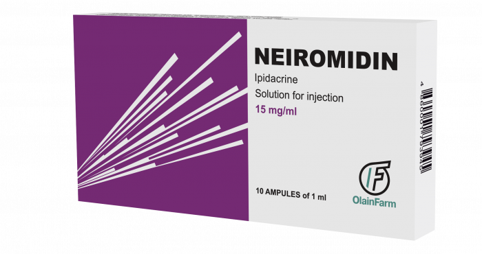 НЕЙРОМИДИН® (15 мг/мл) - Акционерное общество Олайнфарм